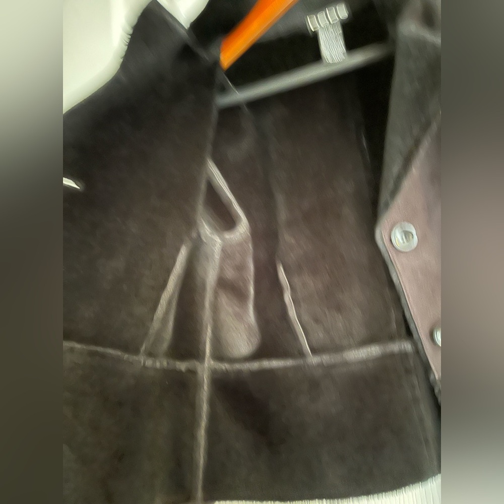Bebe suede jacket. - Picture 4 of 4